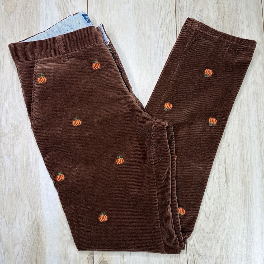 Comfy Campfire Cords by Kiel James Patrick Corduroy Pumpkin Pants Mens 30x32